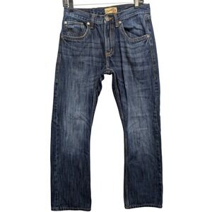 Wrangler 20X Jeans Mens 30x32 Blue Straight Leg Dark Wash Denim 1042MWXRD